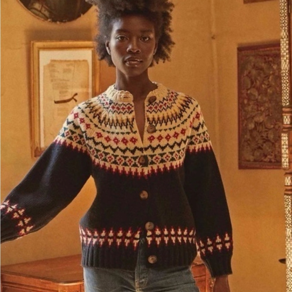 Doen Amble Cardigan - Oslo Fair Isle
